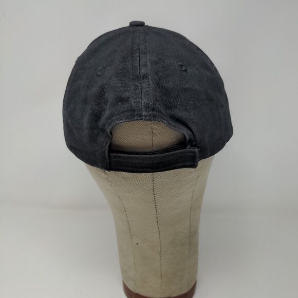 Red Wing Shoes Mens Strapback Hat Black Adjustable Embroidered Logo - Picture 7 of 10